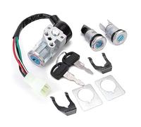 para CH80 para Elite CH 80 1985-2007 35010-GV4-901 Interruptor de Encendido de Motocicleta con Cerradura y Juego de 2 Llaves Interruptor de Encendido