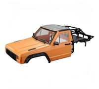 para Cherokee Body Cab Half Cage para TRX4 para Axial para SCX10 90046 1/10 | Kit carrocería dura RC Crawler, detallado cabina delantera Para Cherokee con media jaula trasera Piezas