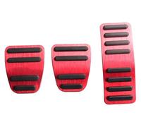 Para Chery Para Omoda 5 C5 FX 2022-2024 Pedales De Aluminio Para Acelerador Freno Y Embrague Almohadillas Antideslizantes Funda Pedales Coche Funda(MT Red)