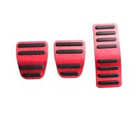 Para Chery Para Tiggo 7 8 Para Pro Para Plus 2016 2017-2023 Pedales De Coche Acelerador De Pie Cubiertas De Placa De Pastilla De Freno De Combustible De Gas(MT Red)