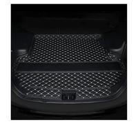 para Chery para Tiggo 7 para Pro para EBRO S700 para PHEV Alfombrilla Maletero Coche Revestimiento Trasero Bandeja Alfombra Cuero Piso Carga Alfombrilla Maletero Coche(Black Beige Mat T)