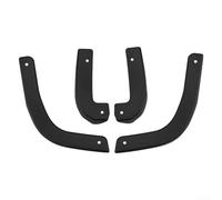 Para Chevrolet 1500 Accesorios de aleta de barro compatibles 2019 2024 Modelo de camión Juego de 4 eliminadores de guardabarros de plástico diseñados para sin guardabarros