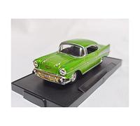 para Chevrolet Bel Air 1957 1 64 Coche Miniatura Simulación De Fundición A Presión Juguetes Verdes Colección Vehículos No Control Remoto Modelos