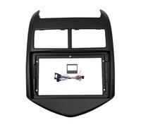 para Chevrolet para Aveo para Sonic 2011-2013 Marco De DVD para Coche 1-2 DIN Adaptador De Audio Embellecedor Salpicadero Reproductor De Radio Doble PYPFQUMQGR(Frame an canbus)