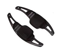 Para Chevrolet Para Camaro 2012 2013 2014 2015 Coche Styling Coche Volante Paletas Cambio Decoración Trim 6ª Gen Accesorios 2pcs(Black)