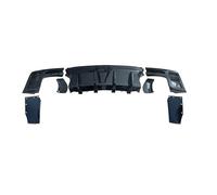Para Chevrolet Para Camaro Para LT LS RS SS ZL1 2016-2024 18 19 20 2021 Difusor Parachoques Trasero Divisor Cenefa Trasera Kit Cuerpo trasero Difusor parachoques(Glossy Black)