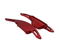 Para Chevrolet Para Camaro Para MK6 Para ZL1 Para LT1 Para RS Para SS 2016 2018 Adhesivo Extensor Palanca Cambios Volante Coche Convertible Paletas(Red)