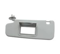 para Chevrolet para Chevy para Sonic para Spark Aveo Panel De Visera Interior Coche con Espejo Maquillaje Viseras Parasol(Left Grey)