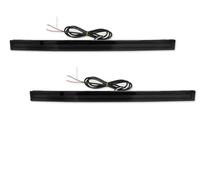 Para Chevrolet Para Corvette C7 2014 2015 2016 2017 2018 2019 LED Roja Reflector Parachoques Trasero Luz Freno Trasera Conducción Faros Antiniebla Faros Trabajo Luz Antiniebla(Smoked Lens)