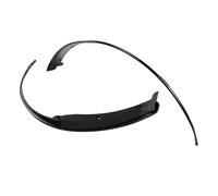 Para Chevrolet Para Corvette C7 Stingray/Z51 2014-2019 Arco De Ceja Para Rueda Trasera Versión Sin Carrocería Ancha Accesorios Kit De Carrocería HETEVSCCK(Matte Black)