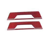 Para Chevrolet Para Corvette C8 Z51 Z06 2020-2023 Pedal De Bienvenida Para Coche Protector Umbral Puerta Adhesivo Accesorios 2 Piezas Coche Interior Accesorios(Red)