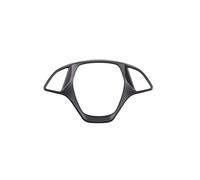 Para Chevrolet Para Corvette Para C7 2014 2015 2016 2017 2018 2019 Moldura Decorativa Volante Coche Interior Marco(Negro mate)