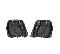 Para Chevrolet Para Corvette Para C7 2014-2019 Difusor Parachoques Trasero Todos Coche Negros Brillantes Kit Carrocería Un Par trasero Difusor parachoques(Glossy Black)
