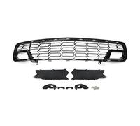 Para Chevrolet Para Corvette Para C7 2014-2019 Rejilla Inferior Delantera Flash Carbono Entrada Aire Parrilla Malla Radiador Rejilla Parachoques Delantero(4 With Camera Hole)