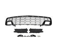 Para Chevrolet Para Corvette Para C7 2014-2019 Rejilla Inferior Delantera Flash Carbono Entrada Aire Parrilla Malla Radiador Rejilla Parachoques Delantero(1 With Camera Hole)