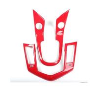 Para Chevrolet Para Cruze 2009-2015 MT Pegatinas Para La Cubierta Del Marco De La Consola Central Del Coche BLNETU(Red)
