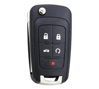 para Chevrolet para Equinox para Camaro 2010-2013 para Volt para Cruze 2011-2013 Flip Plegable Shell Llavero Caso