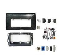 para Chevrolet para Express para Van para Traverse para Tahoe 2008-2012 2013 2014 Radio Fascia Marco 10 Pulgadas 2DIN Estéreo Panel Marco de Radio(Cable de Marco Canbus)