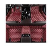 para Chevrolet para Malibu XL para Cobalt 2007-2023 Alfombra Piso Coche Personalizada Alfombrillas Automóvil(Full Set-Wine Red A)
