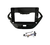 para Chevrolet para OPTRA para Buick para EXCELLE para Hatchback 2003-2008 HRV 9 Pulgadas Radio Fascias 2 DIN Unidad Principal Panel Carcasa Marco Radio Coche(Black with cablbe)