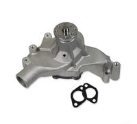 Para Chevy Big Block 396 402 427 454 502 Bomba de agua larga de aluminio con rotación estándar de alto flujo satinado incluye juntas de repuesto directo para aplicaciones de carreras
