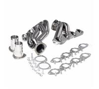 Para Chevy Para GMC Big Block V8 396 402 427 454 502 Shorty Colectores De Acero Inoxidable Tubo De Escape FIXCOR