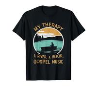 Para Christian Dad | MI TERAPIA UN RÍO UN GANCHO MÚSICA DE EVANGELIO Camiseta