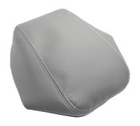 Para Chrysler 200 11-14 Reposabrazos Caja Cubierta Cuero Adhesivo Moldura Interior Consola Central Tapa Reposabrazos Caja Almacenamiento Caja reposabrazos coche(Gray)