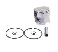 para cilindro y para pistón 44mm Repuesto MS251 para chainsaw | Compatibilidad total MS251, diámetro 44mm, incluye pasador y clips, restaura compresión del motor