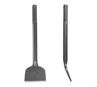 Para cincel de espátula SDS-MAX, cincel de azulejos resistente para trabajos generales de cincelado y demolición en azulejos, hormigón, roca suelta o mampostería