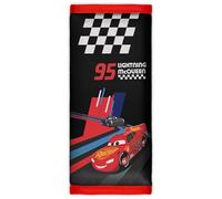 para cinturón de Seguridad de Coche, Protector, Funda, Funda con Cierre de Gancho y Bucle (Disney Cars Mcqueen)