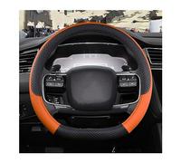 para Citroen C1 C2 C3 C4 C5 C4L para Berlingo C4 para Picasso C5 para AIRCROSS Protector para Volante Coche Antideslizante Funda Volante Coche(D Shape Orange)