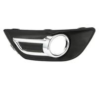 Para Citroën C4 2008 2009 2010 2011 Parachoques Delantero Cromado Izquierdo Derecho Cubierta Antiniebla Rejilla Coche Parrilla Paragolpes(Right Side 1pcs)