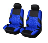 para Citroen C4 Cactus C-Zero Berlingo Multispace Picasso Fundas de Asiento para Coche Juego de 2 Piezas Protector Asientos Delanteros Diseño de Neumático Esponja Cubreasientos Coche,B
