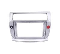 para Citroen C4 LA LC para C-Triomphe para C-Quatre 2004-2014 Adaptador De Marco De Radio De 9 Pulgadas Embellecedor De Montaje para Panel De Audio KLAUER(Only Silver Frame)