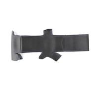 para Citroen para Berlingo para Jumpy 2008 2009 2010 2011 2012 2013 2014-2016 Cubierta Cuero Perforada Suave Embellecedor Protector Volante Coche Funda Antideslizante Volante(Black-Blue Line)