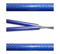 Para Citroen Para Berlingo Para Peugeot Para Partner Para Rifter 2019-2024 Capó Delantero Modificar Puntales De Gas Amortiguador Soportes De Elevación Motor Amortiguadores(Blue carbon fiber)