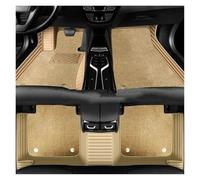 para Citroen para C3-XR 2015-2022 para C5 para Aircross Cuero PU + Alfombrilla Suelo Coche Personalizada Terciopelo Nano Coche Alfombrillas(Beige)