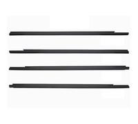 Para Citroen Para Elysee 2014 2015 2016 4 Piezas De Burlete De Goma Para Ventanas Exteriores De Coche(Black)