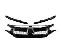 Para Civic 10.ª Generación 2016 2017 2018 2019 2020 2021 Rejilla De Malla Superior Del Capó Para Parachoques Delantero De Coche(2021 TR Type 1)