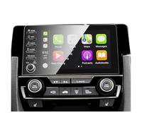 Para Civic 10th 2019 2020 Centro Navegación GPS Para Automóvil Pantalla Táctil Protector Pantalla Vidrio Templado Interior Automático GPS Protector pantalla(5 holes)