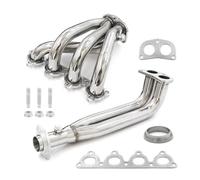 PARA CIVIC 1988-2000 EG EF EK EM TUBERÍA DE ACERO INOXIDABLE COLECTOR DE ESCAPE Bajantes De Escape