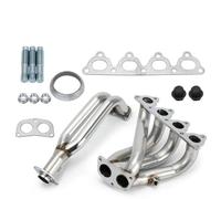 Para Civic 1988-2000 Para CRX Serie D 1988-1991 EJ EG EH EK/SOHC EF EK EM D15 D16 Colector De Escape De Acero Inoxidable FIXCOR