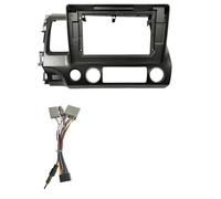 para Civic 2006-2011 Marco De Carcasa para Radio Android De 10.1 Pulgadas Reproductor MP5 Panel 2DIN Unidad Principal Embellecedor De Salpicadero PYPFQUMQGR(Left-Frame-Cable)