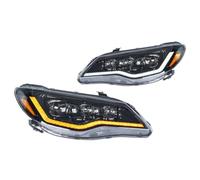 Para Civic FD2 8th 2006-2012 Conjunto Faros Delanteros LED Automóvil | Faros Delanteros Conjunto Actualización Lente Proyector Dinámica Plug&Play LHD RHD Faro Delantero(RHD)