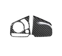 Para Civic Para 10. ° Para Gen 2016 2017 2018 2019 Panel Interior Volante Estilo Coche Cubierta Fibra Carbono Pegatina Decorativa Embellecedor Marco Auto Interior(Type B)