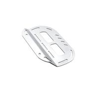 para CL300 para CL500 para CL 300 500 2022-2024 Asiento Trasero De Pasajero De Motocicleta Barra De Agarre Asiento Apoyabrazos Portaequipajes Pasamanos Trasero(Sideplates Silver)