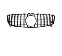 para Clase A W176 A35 A180 A200 A250 A260 2013-2015 2016-2018 GT Diamond Style Upgrade Parachoques Delantero Radiador Parrilla Rejillas Delanteras(GT Black1)