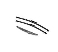 Para Clio 3 III Hatchback 2005 2006 2007 2008 2009-2012 24 "+ 16" + 12 "limpiaparabrisas delantero y trasero accesorios para ventana(Front Rear 3pcs)