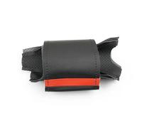 para Clio 3 RS 2005 2006 2007 2008 2009 2010 2011 2012 2013 Protector Volante Coche Cosido A Mano Embellecedor Cuero Perforado Funda Antideslizante Volante(C)